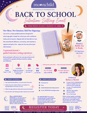 Back to School: Intention Setting Event